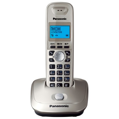 Радіотелефон DECT Panasonic KX-TG2511UAN, Platinum Радіотелефон DECT Panasonic KX-TG2511UAN, Platinum