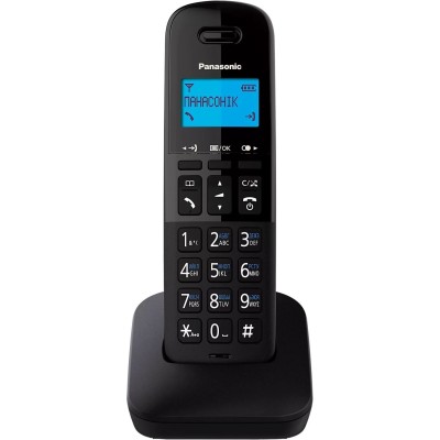 Радіотелефон DECT Panasonic KX-TGB610UAB, чорний