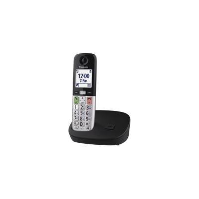 Радіотелефон DECT Panasonic KX-TGU410UCB, чорно-сріблястий Радіотелефон DECT Panasonic KX-TGU410UCB, чорно-сріблястий