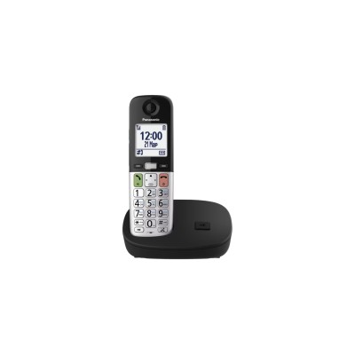 Радіотелефон DECT Panasonic KX-TGU410UCB, чорно-сріблястий Радіотелефон DECT Panasonic KX-TGU410UCB, чорно-сріблястий