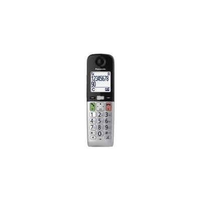 Радіотелефон DECT Panasonic KX-TGU410UCB, чорно-сріблястий Радіотелефон DECT Panasonic KX-TGU410UCB, чорно-сріблястий