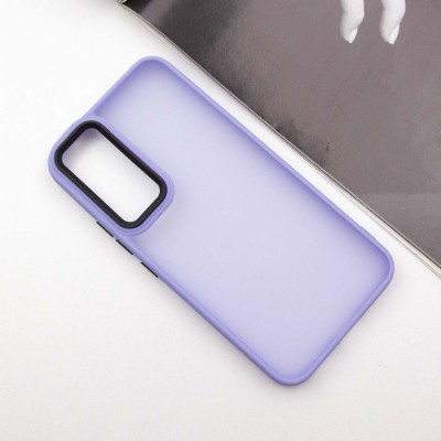 Чохол TPU+PC Lyon Frosted для Samsung Galaxy S25 / S24 Purple