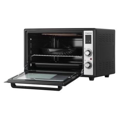 Піч електрична ARDESTO Elegance, 60л, 2000Вт, електр., конвекція, подвійне скло, чорний (MEO-F60CEL)