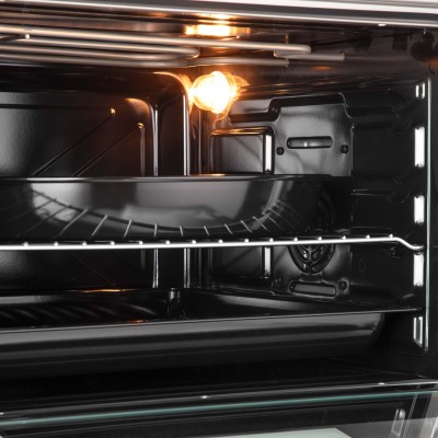 Піч електрична ARDESTO Elegance, 60л, 2000Вт, електр., конвекція, подвійне скло, чорний (MEO-F60CEL)