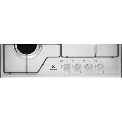 Варильна поверхня Electrolux газова, 60см, нерж (KGS6424SX) Варильна поверхня Electrolux газова, 60см, нерж (KGS6424SX)