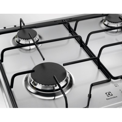 Варильна поверхня Electrolux газова, 60см, нерж (KGS6424SX) Варильна поверхня Electrolux газова, 60см, нерж (KGS6424SX)