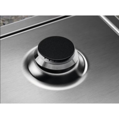 Варильна поверхня Electrolux газова, 60см, нерж (KGS6424SX) Варильна поверхня Electrolux газова, 60см, нерж (KGS6424SX)