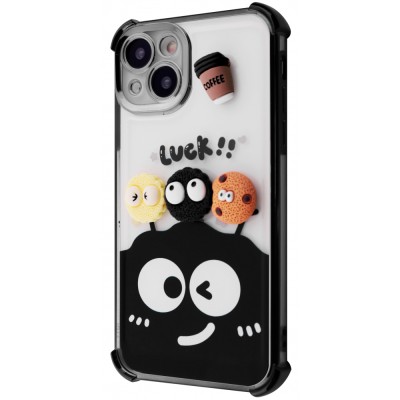 Чохол WAVE Winkie iPhone 13 black/splash