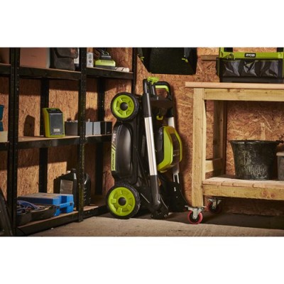 Газонокосарка акумуляторна Ryobi Max Power RY36LMXSP53A-160 36В акб 1х6А·год 53см 70л 20-100мм самохідна 30кг Газонокосарка акумуляторна Ryobi Max Power RY36LMXSP53A-160 36В акб 1х6А·год 53см 70л 20-100мм самохідна 30кг