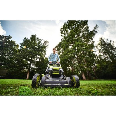 Газонокосарка акумуляторна Ryobi Max Power RY36LMXSP53A-160 36В акб 1х6А·год 53см 70л 20-100мм самохідна 30кг Газонокосарка акумуляторна Ryobi Max Power RY36LMXSP53A-160 36В акб 1х6А·год 53см 70л 20-100мм самохідна 30кг