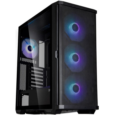 Корпус Zalman Z10 Plus без БЖ, 2xUSB3.0, 1xUSB Type-C, 3x140мм ARGB, 1x120мм ARGB, VGA 395мм, LCS ready, TG Side Panel, EATX, чо Корпус Zalman Z10 Plus без БЖ, 2xUSB3.0, 1xUSB Type-C, 3x140мм ARGB, 1x120мм ARGB, VGA 395мм, LCS ready, TG Side Panel, EATX, чо