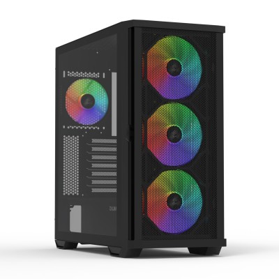 Корпус Zalman Z10 Plus без БЖ, 2xUSB3.0, 1xUSB Type-C, 3x140мм ARGB, 1x120мм ARGB, VGA 395мм, LCS ready, TG Side Panel, EATX, чо Корпус Zalman Z10 Plus без БЖ, 2xUSB3.0, 1xUSB Type-C, 3x140мм ARGB, 1x120мм ARGB, VGA 395мм, LCS ready, TG Side Panel, EATX, чо