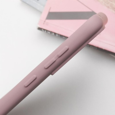 Чохол Silicone Cover Lakshmi Full Camera (AA) для Samsung Galaxy S21 FE Рожевий / Pink Sand