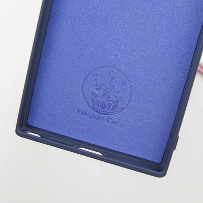Чохол Silicone Cover Lakshmi Full Camera (AA) для Samsung Galaxy S24 Ultra Синій / Midnight Blue