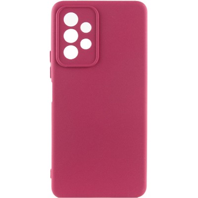 Чохол TPU GETMAN Liquid Silk Full Camera для Samsung Galaxy A13 4G Бордовий / Marsala Чохол TPU GETMAN Liquid Silk Full Camera для Samsung Galaxy A13 4G Бордовий / Marsala