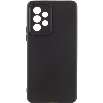 Чохол TPU GETMAN Liquid Silk Full Camera для Samsung Galaxy A23 4G Чорний / Black Чохол TPU GETMAN Liquid Silk Full Camera для Samsung Galaxy A23 4G Чорний / Black
