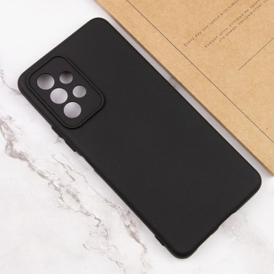Чохол TPU GETMAN Liquid Silk Full Camera для Samsung Galaxy A23 4G Чорний / Black Чохол TPU GETMAN Liquid Silk Full Camera для Samsung Galaxy A23 4G Чорний / Black