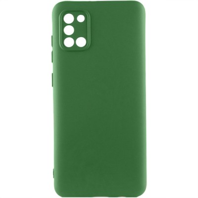 Чохол TPU GETMAN Liquid Silk Full Camera для Samsung Galaxy A31 Зелений / Dark green Чохол TPU GETMAN Liquid Silk Full Camera для Samsung Galaxy A31 Зелений / Dark green