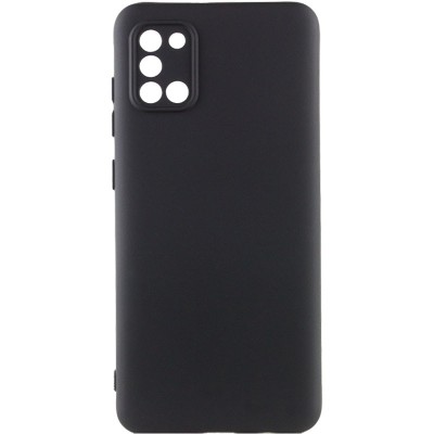 Чохол TPU GETMAN Liquid Silk Full Camera для Samsung Galaxy A31 Чорний / Black Чохол TPU GETMAN Liquid Silk Full Camera для Samsung Galaxy A31 Чорний / Black