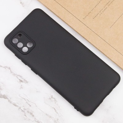 Чохол TPU GETMAN Liquid Silk Full Camera для Samsung Galaxy A31 Чорний / Black Чохол TPU GETMAN Liquid Silk Full Camera для Samsung Galaxy A31 Чорний / Black