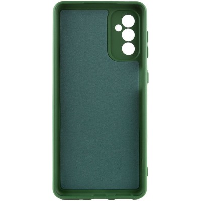 Чохол TPU GETMAN Liquid Silk Full Camera для Samsung Galaxy A35 Зелений / Dark green