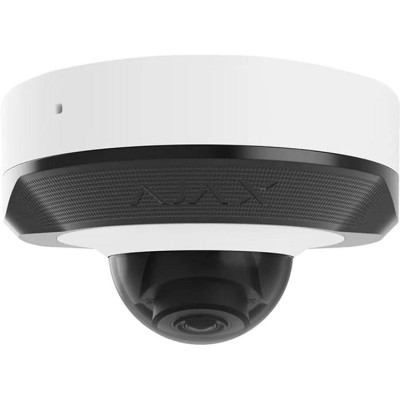 Ajax DomeCam Mini (8 Mp/4 mm) ASP white відеокамера спостереження