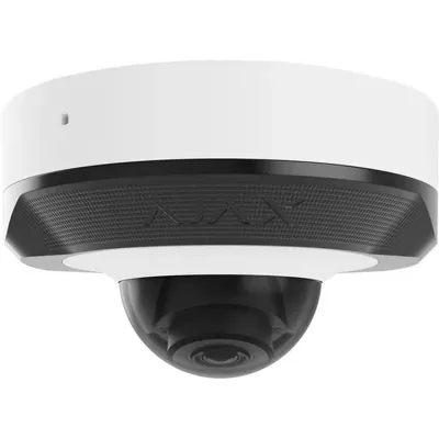 Ajax DomeCam Mini (8 Mp/4 mm) ASP white відеокамера спостереження