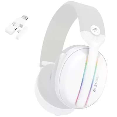 Бездротова ігрова гарнітура Proove Gaming Glimmer (APP) white (WHGL00022002)