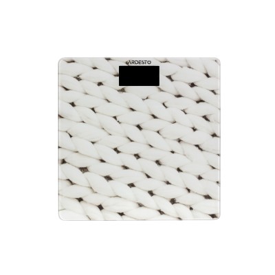 Ваги Ardesto підлогові Knit, 150кг, AAAx2 в комплекті, скло, багатокольорові (SCB-965KNIT)