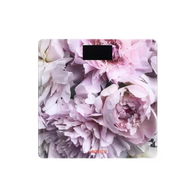 Ваги Ardesto підлогові Peonies, 150кг, AAAx2 в комплекті, скло, багатокольорові (SCB-965PEONIES)