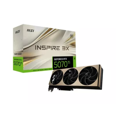Відеокарта PCIE16 RTX5070TI 16GB 5070TI 16G INSPIRE 3X OC MSI