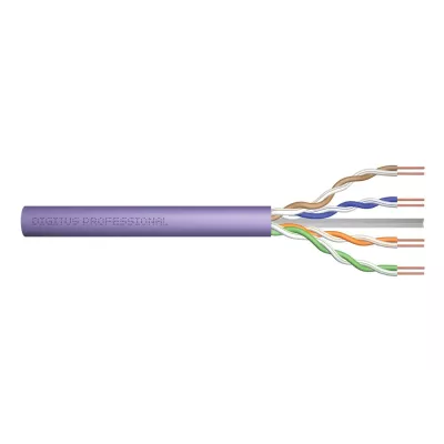 Інсталяційний кабель CAT 6 U-UTP, 250 МГц Eca (EN 50575), AWG 23/1, sx, паперова коробка 305 м DK-1613-VH-305 DIGITUS by ASSMANN