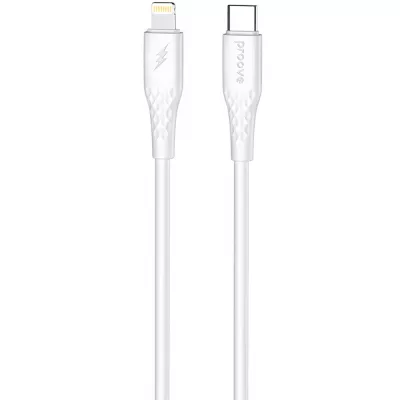 Кабель Proove GridLine Type-C to Lightning 27W (1m) white (CCGL27002102)