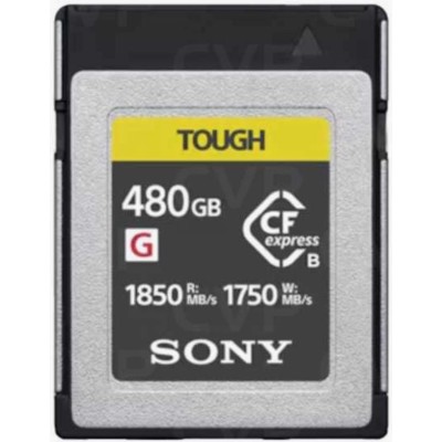 Карта пам'яті Sony CFexpress Type B 480GB R1850/W1750MB/s Tough (CEBG480T.CE7)