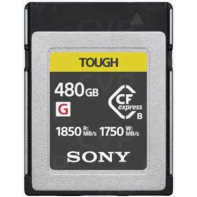 Карта пам'яті Sony CFexpress Type B 480GB R1850/W1750MB/s Tough (CEBG480T.CE7)