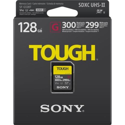 Карта пам'яті Sony SDXC 128GB C10 UHS-II U3 V90 R300/W299MB/s Tough (SFG1TG)