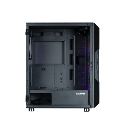 Корпус Zalman I3 Neo ARGB без БЖ, 2xUSB3.0, 1xUSB2.0, 4x120мм ARGB, VGA 355мм, LCS ready, TG Side Panel, ATX, чорний (I3NEOARGBB