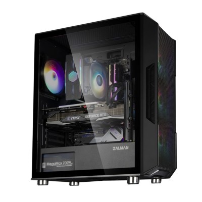 Корпус Zalman I3 Neo без БЖ, 1xUSB3.0, 2xUSB2.0, 4x120мм RGB, VGA 355мм, LCS ready, TG Side Panel, ATX, чорний (I3NEOBLACK) Корпус Zalman I3 Neo без БЖ, 1xUSB3.0, 2xUSB2.0, 4x120мм RGB, VGA 355мм, LCS ready, TG Side Panel, ATX, чорний (I3NEOBLACK)