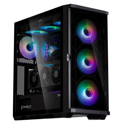 Корпус Zalman Z10 Duo без БЖ, 2xUSB3.0, 1xUSB Type-C, 3x140мм ARGB, 1x120мм ARGB, VGA 395мм, LCS ready, TG Side Panel, EATX, чор Корпус Zalman Z10 Duo без БЖ, 2xUSB3.0, 1xUSB Type-C, 3x140мм ARGB, 1x120мм ARGB, VGA 395мм, LCS ready, TG Side Panel, EATX, чор