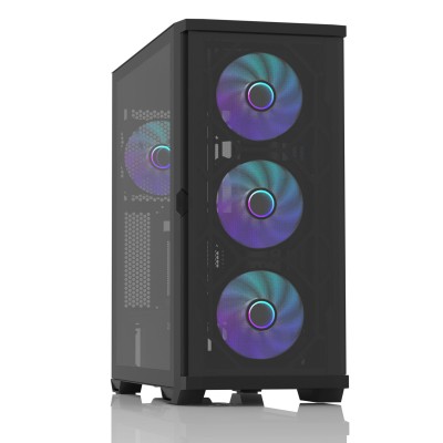 Корпус Zalman Z10 Duo без БЖ, 2xUSB3.0, 1xUSB Type-C, 3x140мм ARGB, 1x120мм ARGB, VGA 395мм, LCS ready, TG Side Panel, EATX, чор Корпус Zalman Z10 Duo без БЖ, 2xUSB3.0, 1xUSB Type-C, 3x140мм ARGB, 1x120мм ARGB, VGA 395мм, LCS ready, TG Side Panel, EATX, чор