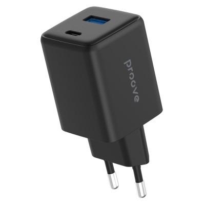 Зарядний Пристрій Proove Pocket Gan 45W Type-C + USB (WCPG45110001) black