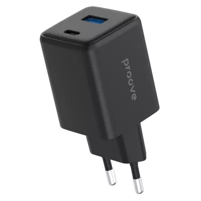 Зарядний Пристрій Proove Pocket Gan 45W Type-C + USB (WCPG45110001) black