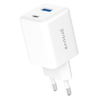 Зарядний Пристрій Proove Pocket Gan 45W Type-C + USB (WCPG45110002) white