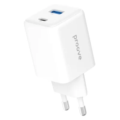 Зарядний Пристрій Proove Pocket Gan 45W Type-C + USB (WCPG45110002) white