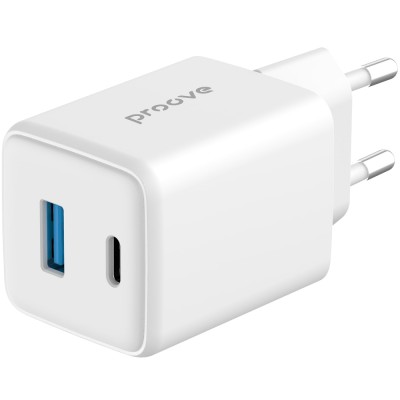 Зарядний Пристрій Proove Pocket Gan 45W Type-C + USB (WCPG45110002) white