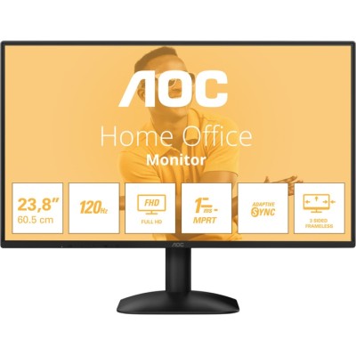 Монiтор AOC 23.8" 24B31H IPS FHD 300nit 120Hz VGA HDMI Black Монiтор AOC 23.8" 24B31H IPS FHD 300nit 120Hz VGA HDMI Black