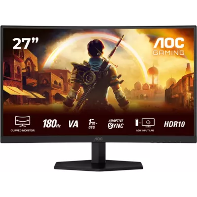 Монiтор AOC 27" C27G42E VA Curved FHD 300nit 180Hz 2*HDMI DP MM Black