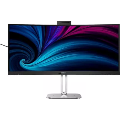 Монiтор PHILIPS 34" 34B2U6603CH/00 21:9 VA Curved WQHD 120Hz WebCam Thunderbolt 4