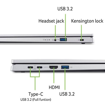Ноутбук ACER Aspire Go 15 AG15-71P-59CN (NX.J6SEU.00A)