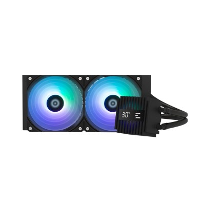 Система рідинного оxолодження Zalman Alpha 2 A24 ARGB, LGA1851, 1700, 1200, 115x, AM5, AM4, TDP 320W, чорний Система рідинного оxолодження Zalman Alpha 2 A24 ARGB, LGA1851, 1700, 1200, 115x, AM5, AM4, TDP 320W, чорний